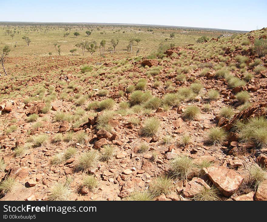 Wolfe creek meteorite crater