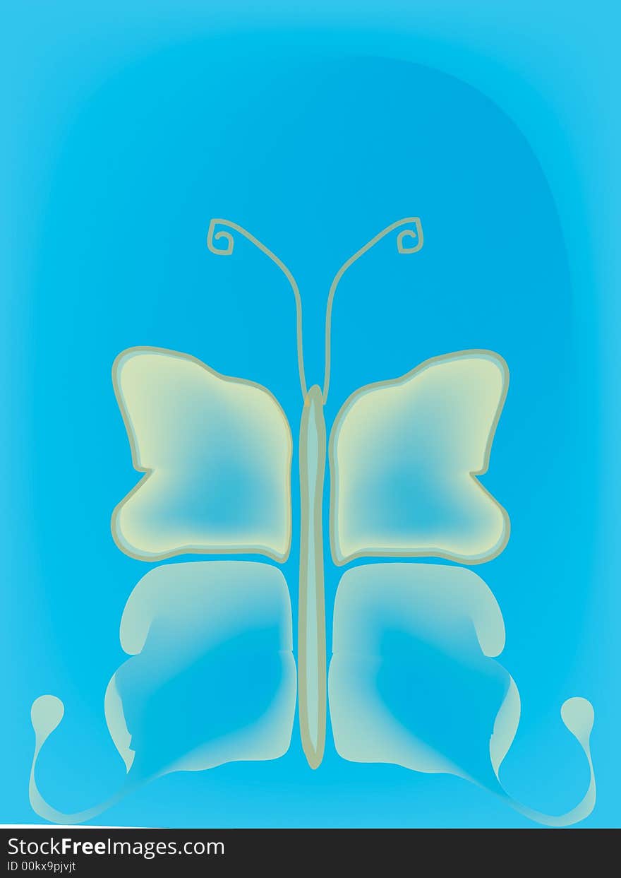 Butterfly Backdrop