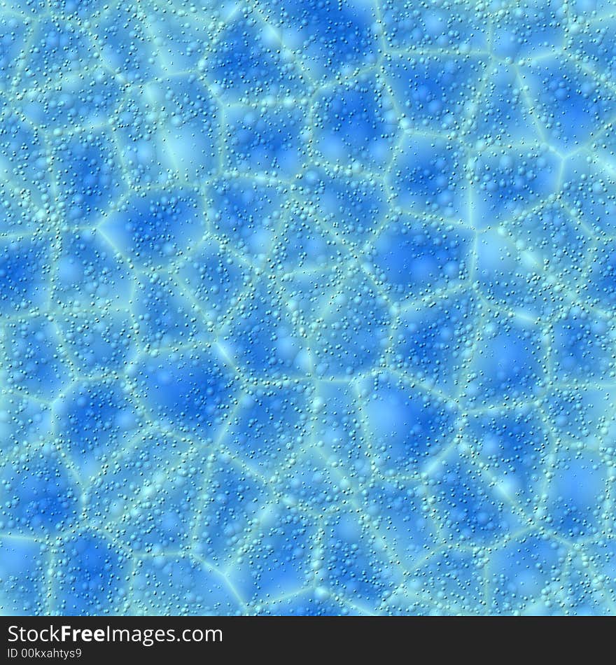 Seamless Texture Mosaic Blue