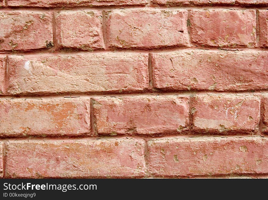 Interesting texture of red bricks. Interesting texture of red bricks