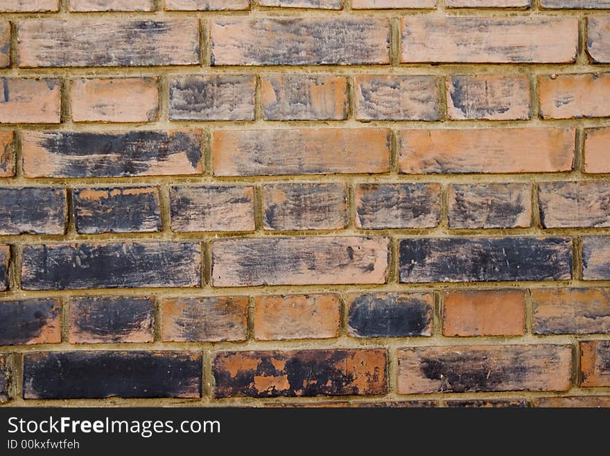 Interesting texture of red bricks. Interesting texture of red bricks