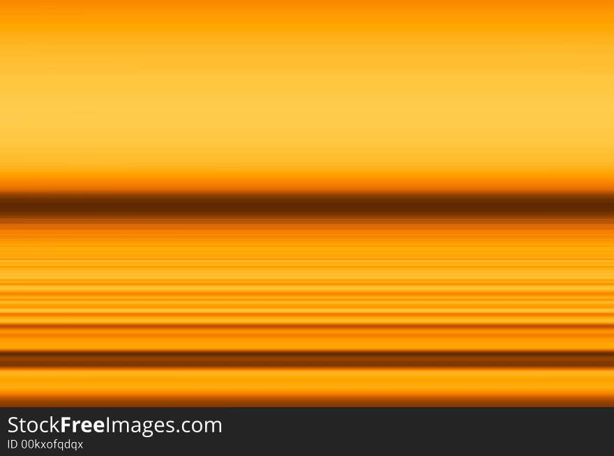 Orange motion illustration lines - background