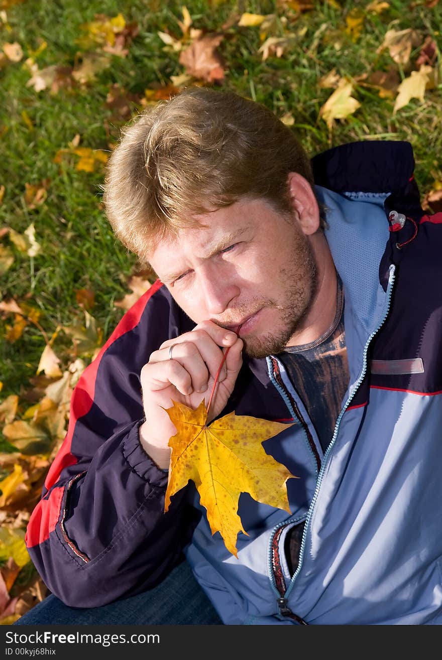 Autumn portrait.