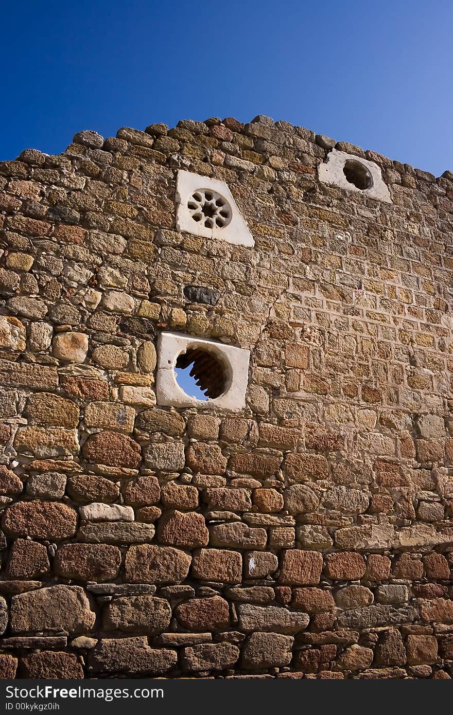 Part of old mosque wall