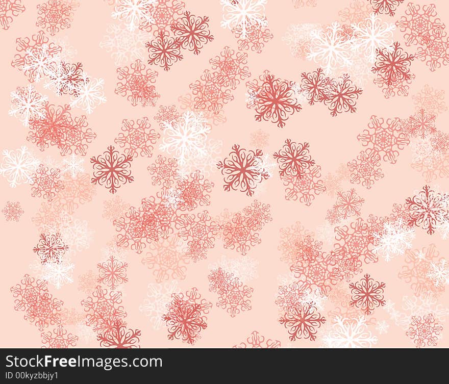 Winter themed grunge Christmas Background with Snowflakes. Winter themed grunge Christmas Background with Snowflakes