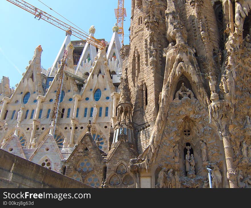 Sagrada Familia-Color elements