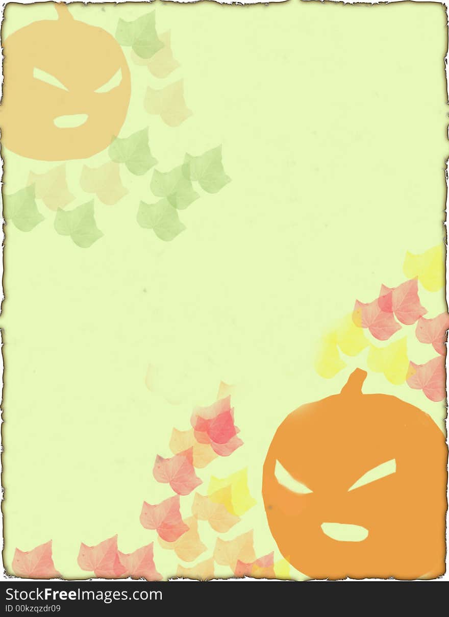 Page of autumn like background for stationary, scrapbook, and other. Page of autumn like background for stationary, scrapbook, and other.