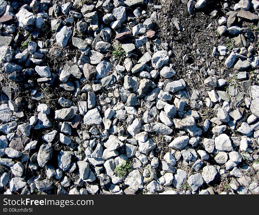 Rocks making a background texture.