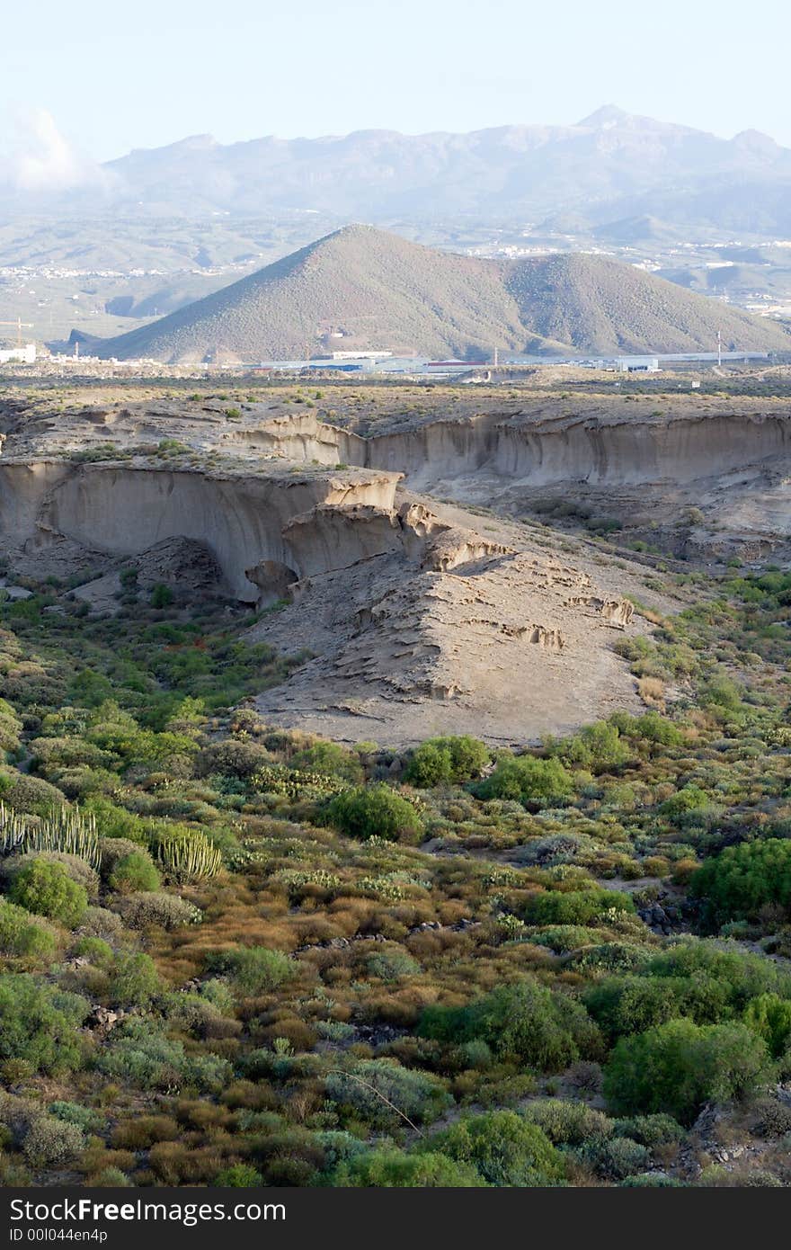 Eroded Volcanic Landscape