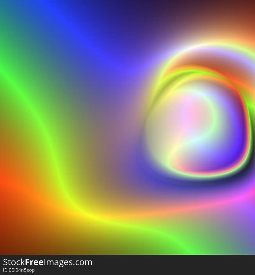 Abstract colored image like a rainbow. Abstract colored image like a rainbow