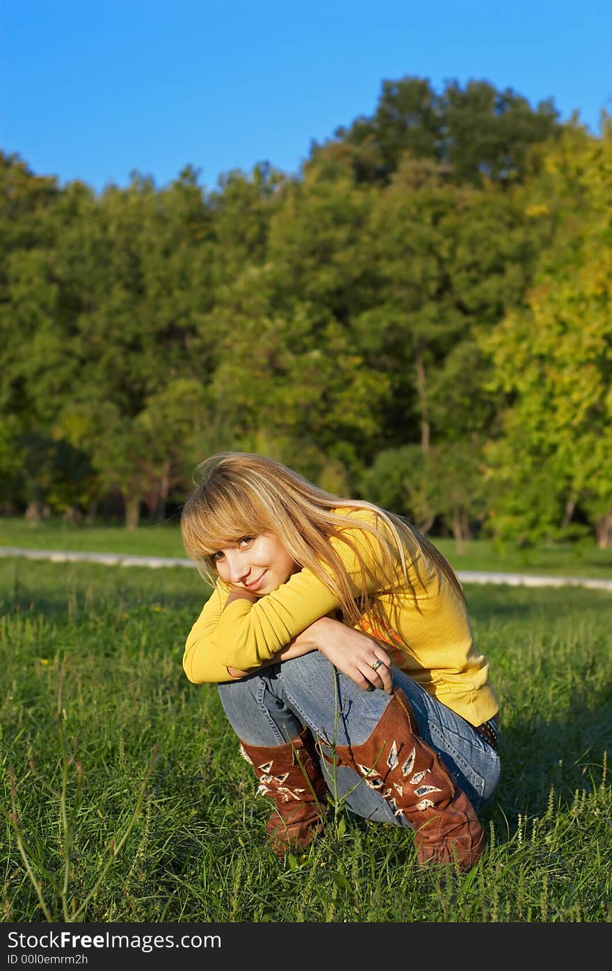 Squatting At Meadow