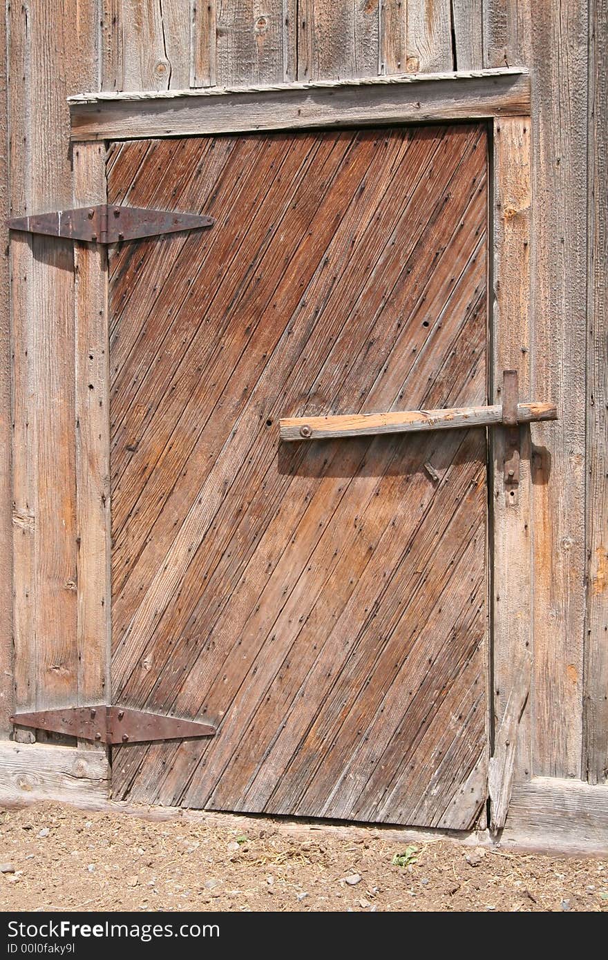 100 year old barn door. 100 year old barn door