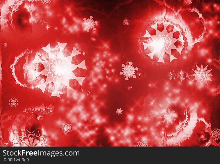 Abstract Christmas background