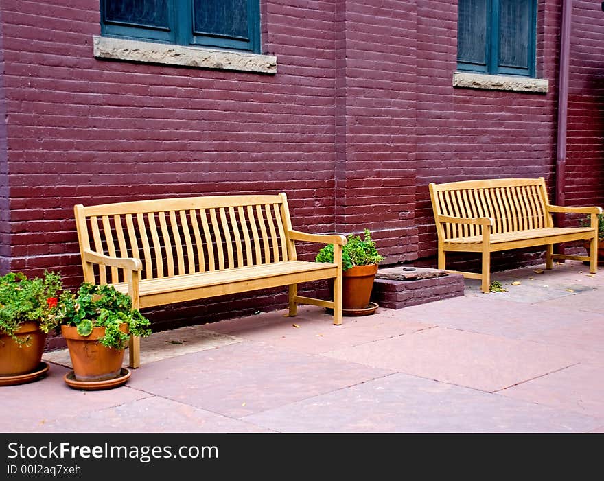 Patio scene