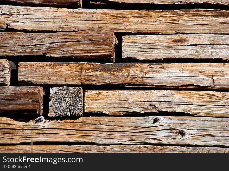 Wooden wall background