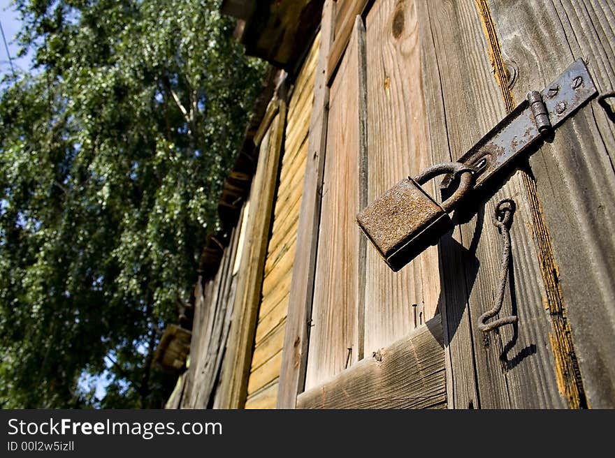 Details Of Old Door