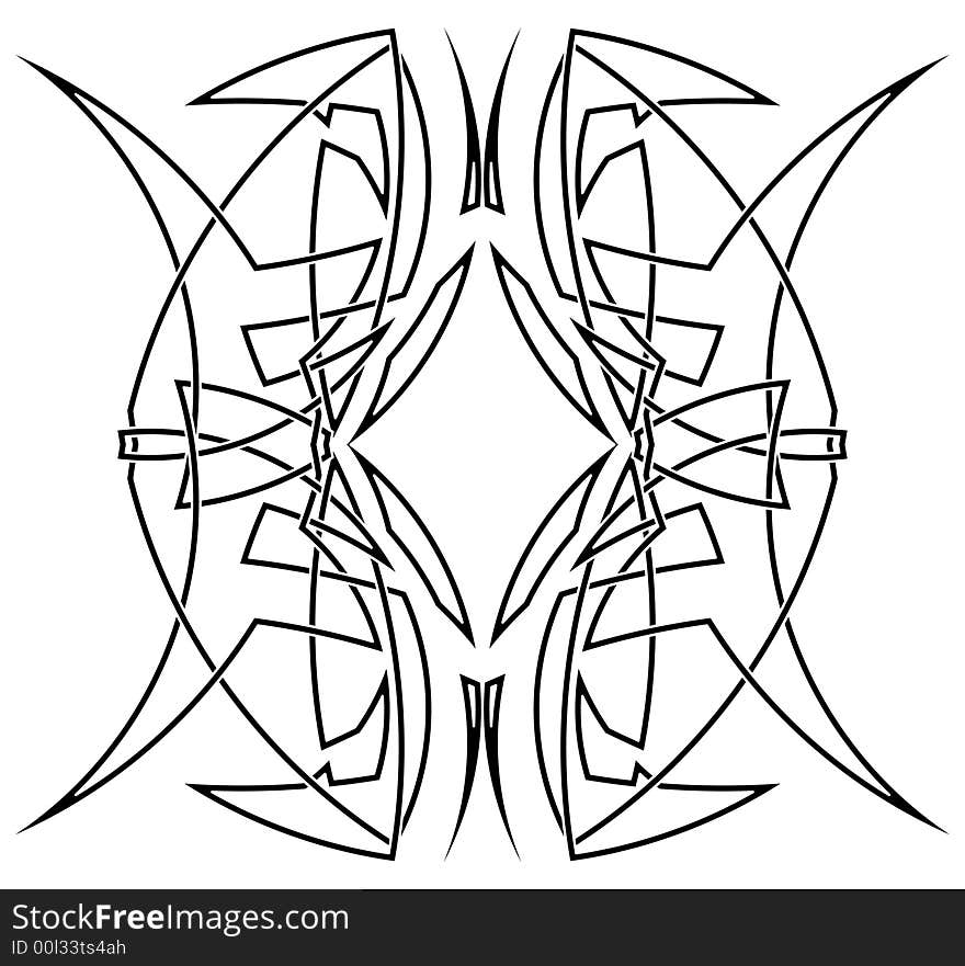 Vector image of celtic knot. Vector image of celtic knot