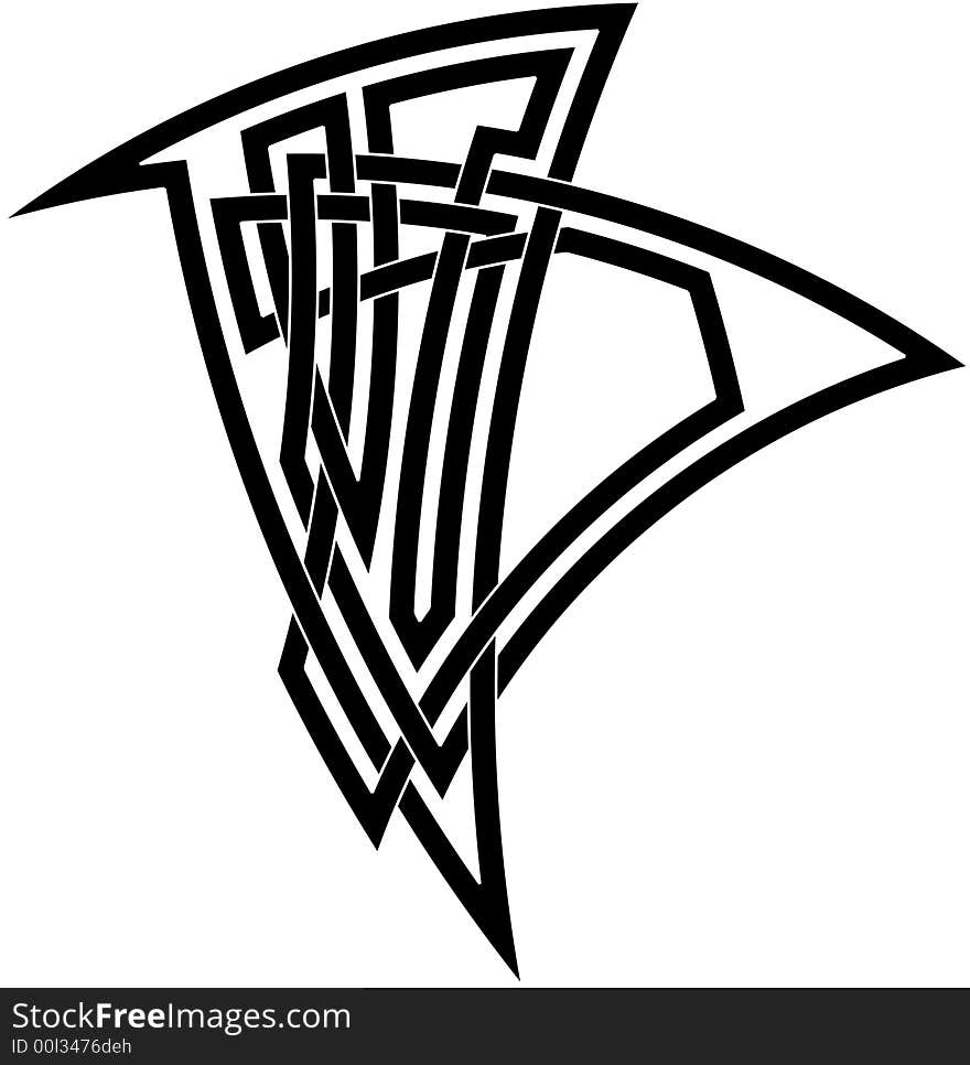 Vector image of celtic knot. Vector image of celtic knot