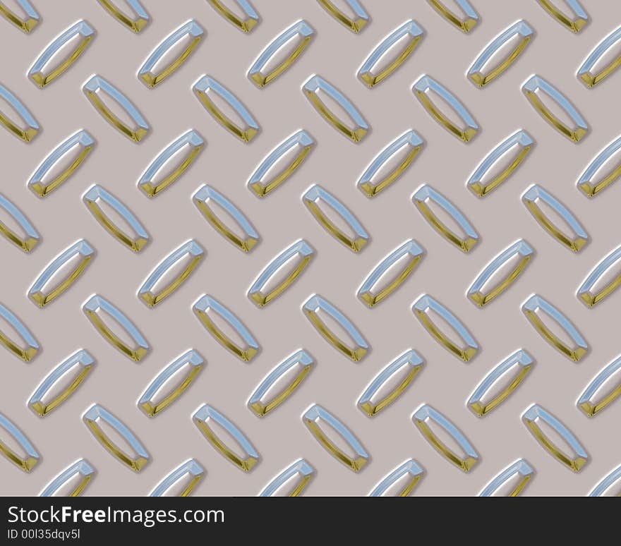 Diamond plate industrial background blue sky reflective. Diamond plate industrial background blue sky reflective