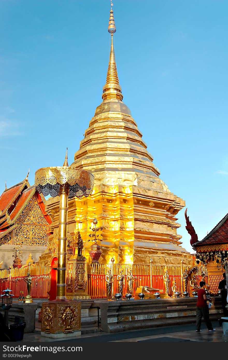 Buddhist temple in Bangkok