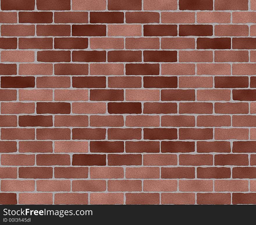 Sandblasted brick background