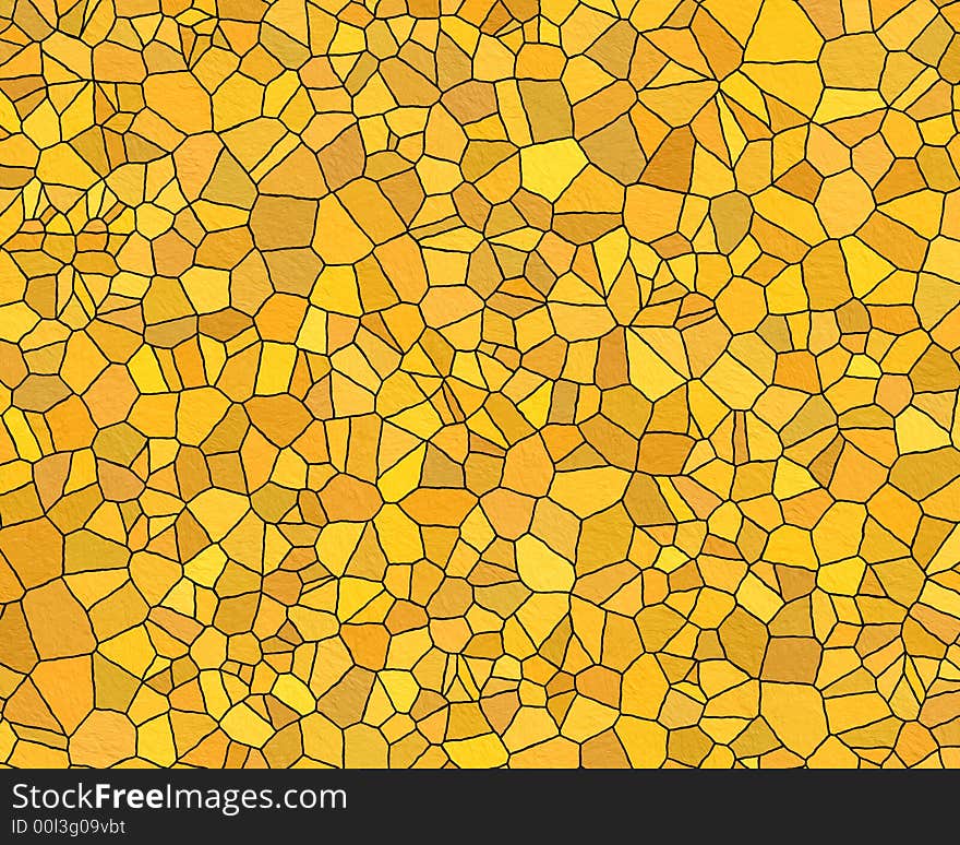 Stone wall construction pattern orange yellow. Stone wall construction pattern orange yellow