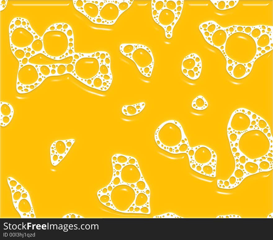 Water drops texture background large orange juice