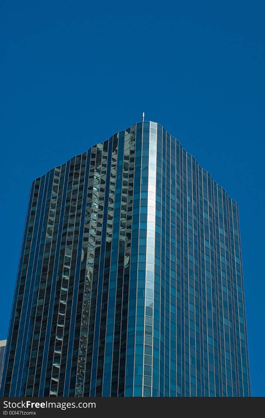 Modern Glass Skyscraper in a CBD