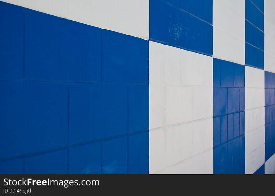 Abstract: Geometric Painted Wall Texture