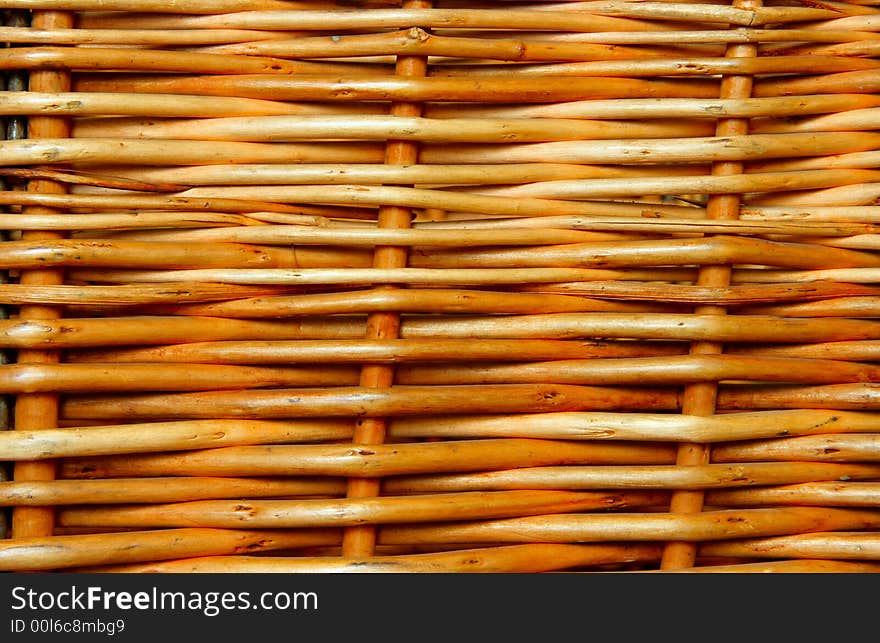 Wicker close-up, may be used as background