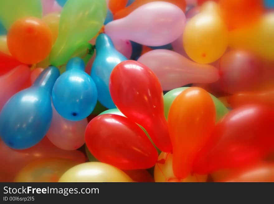 Colorful balloons suitable as a background color. Colorful balloons suitable as a background color