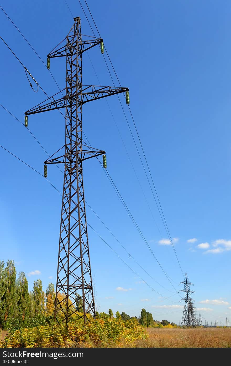 High-voltage perspective view