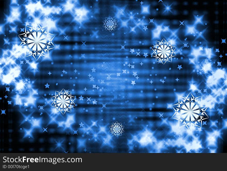 Abstract Christmas background