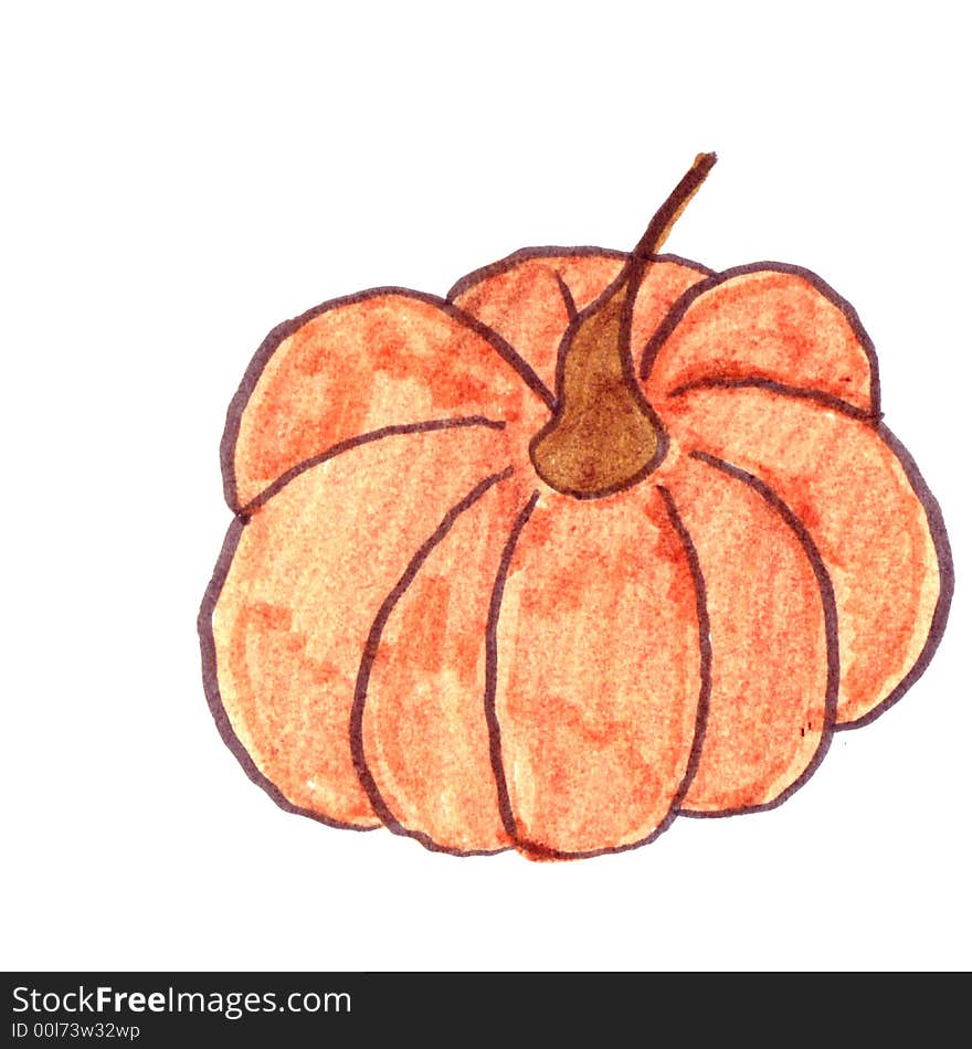 Pumpkin Illustration