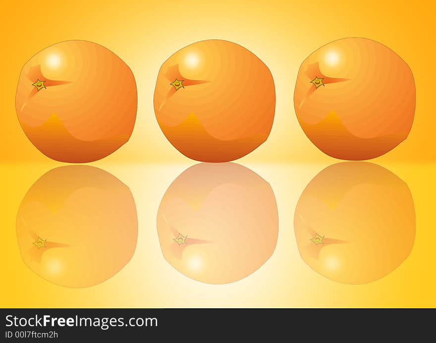 three Orange