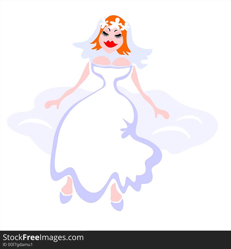 Bride On A Cloud