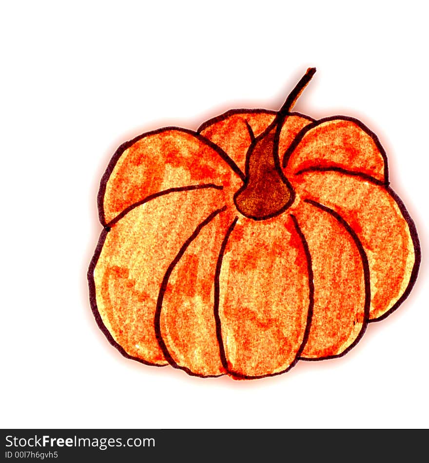 Pumpkin Illustration