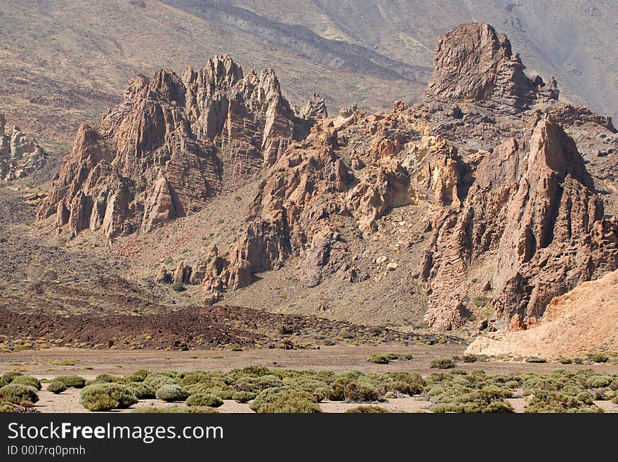 Tenerife mountain range