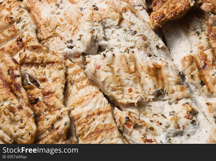 Chicken breasts, baked with spices. Chicken breasts, baked with spices.