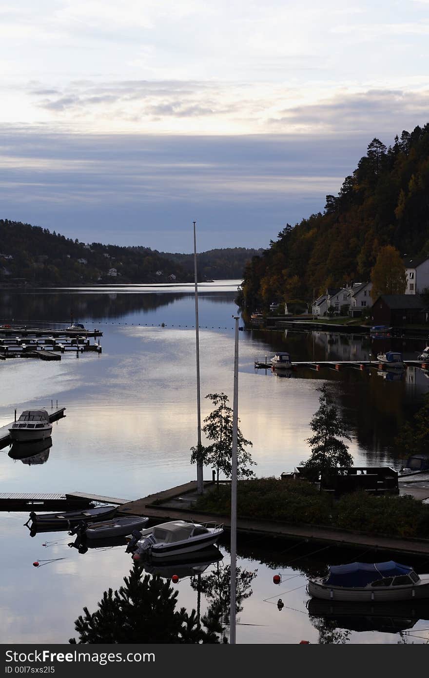 Norwegian Furth  Forest sea mountain