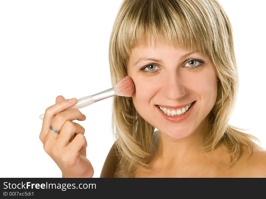 Woman close-up portrait