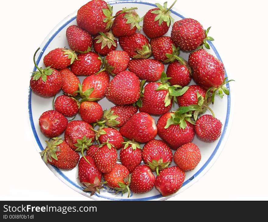 The ripe red strawberry a source of vitamins, is very useful to children and adults. The ripe red strawberry a source of vitamins, is very useful to children and adults