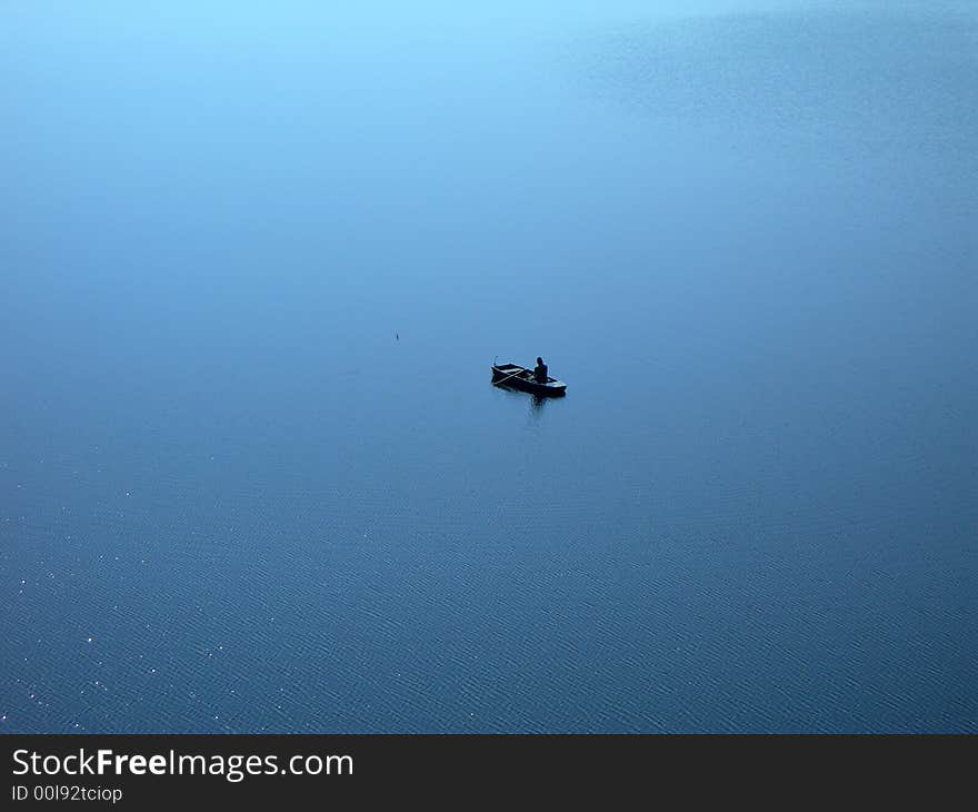 Lonely Fisherman