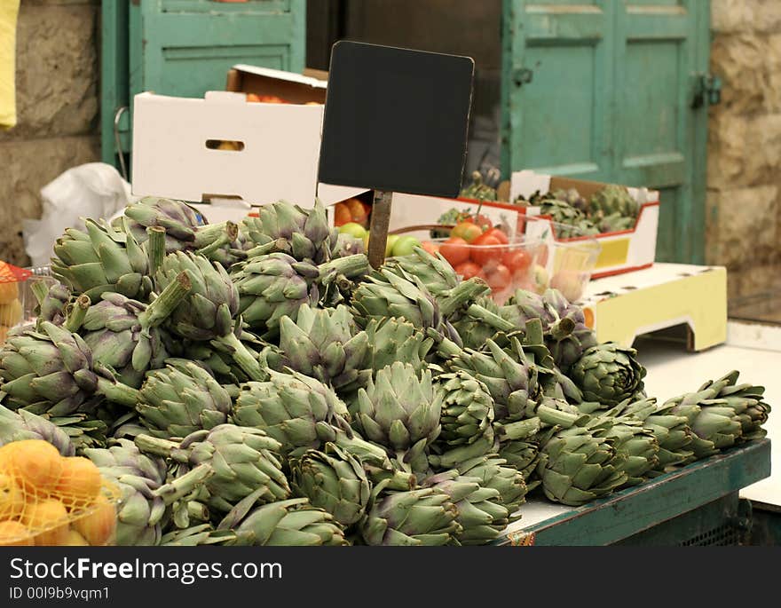 Artichoke On Display