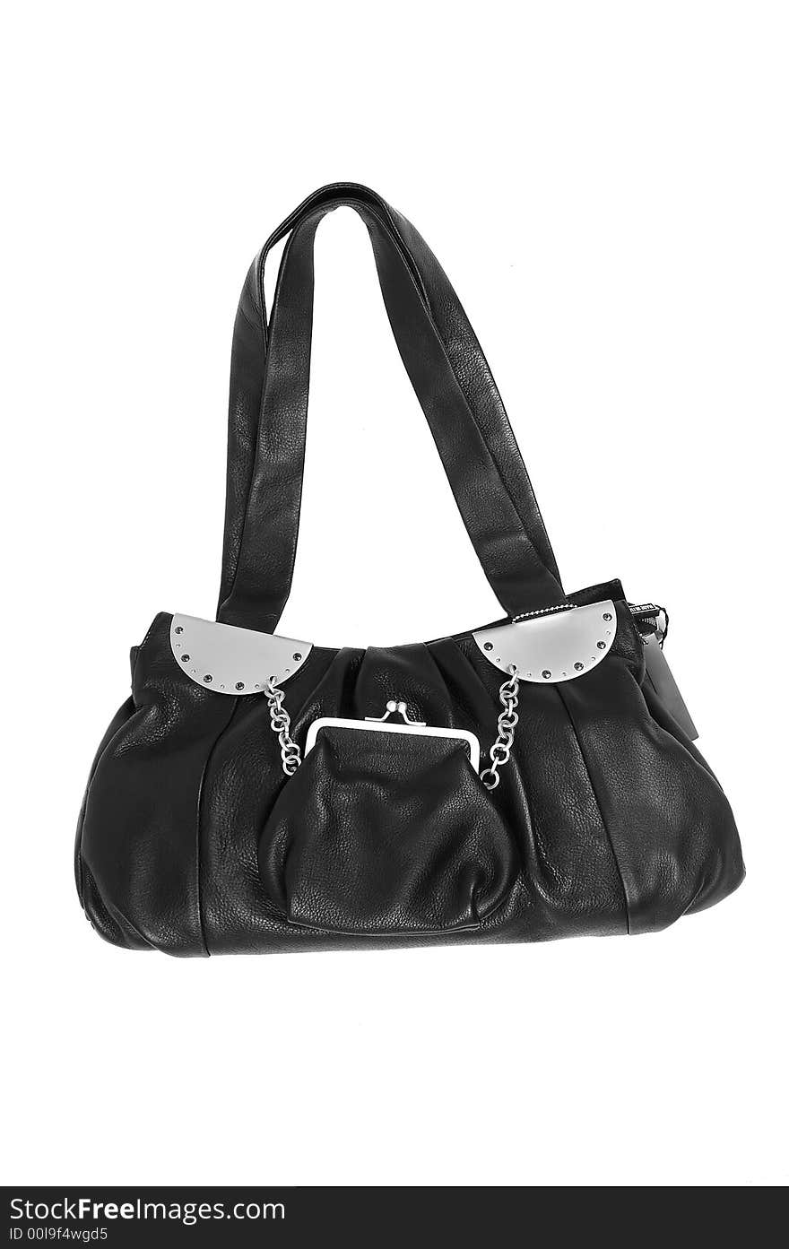 Leather handbag for the modern young woman