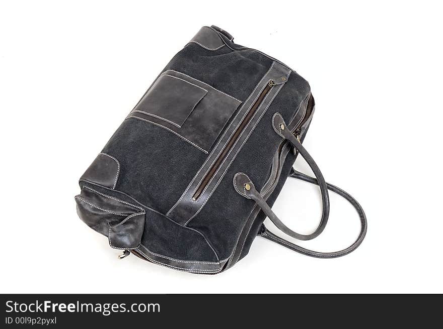 Stylish modern road bag for travel