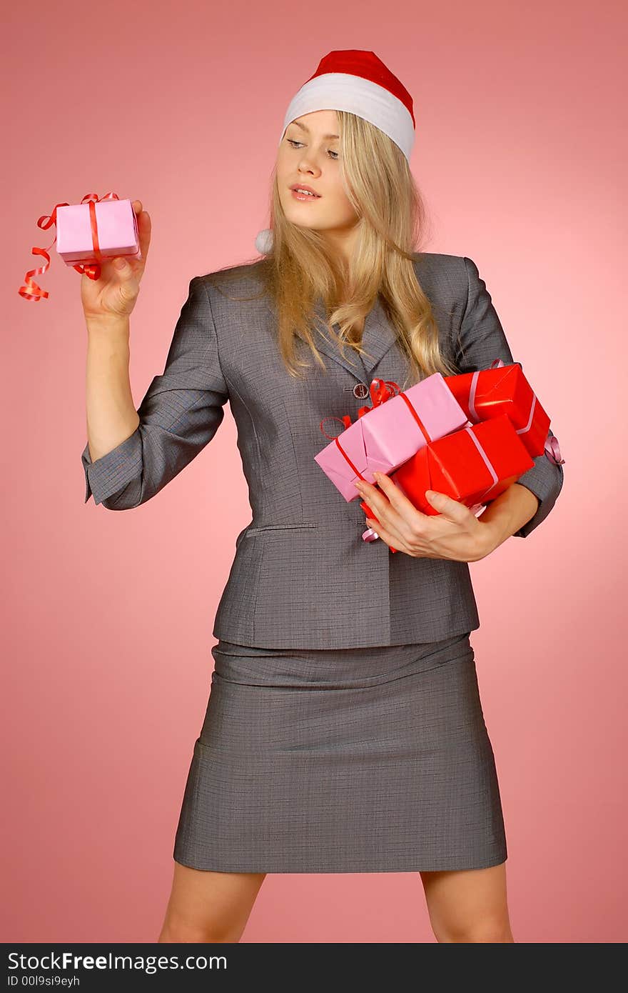 Business-woman & Gifts