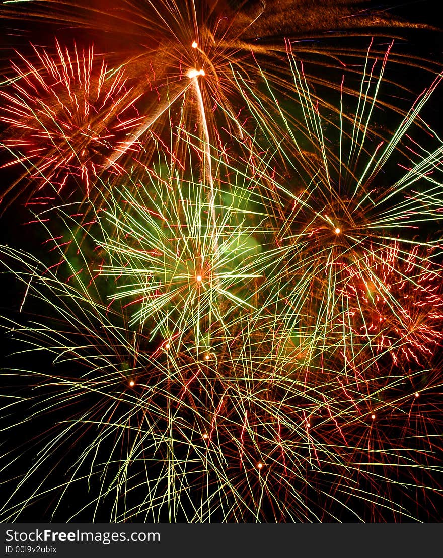 Color firework