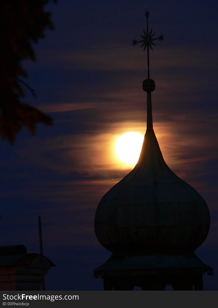 Moon And Steeple