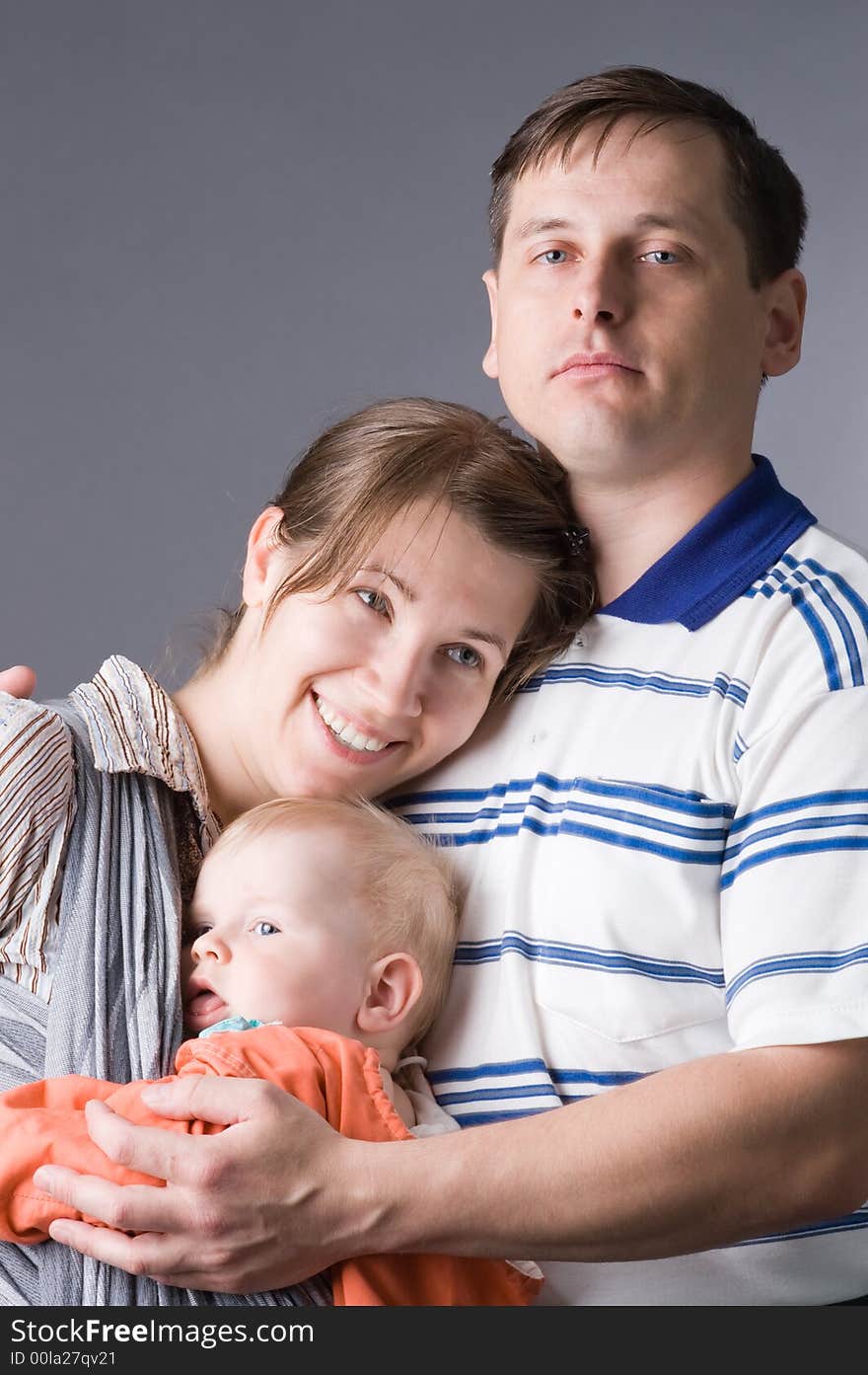 The daddy, mum and I - such here family